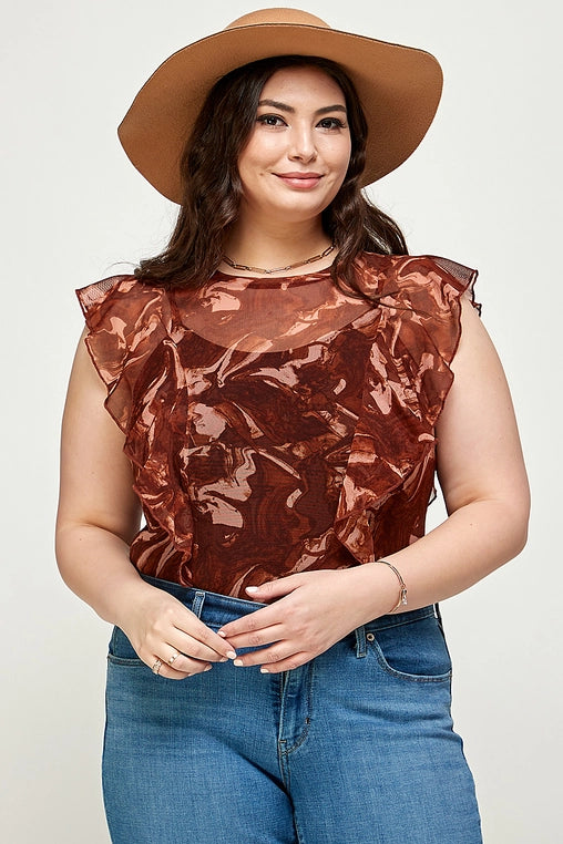 Marla Mesh Top