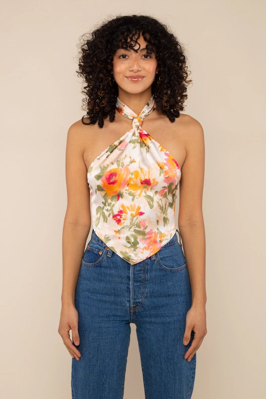 Mylie Floral Halter