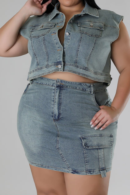 Nellie Denim Vest