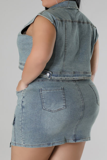 Nellie Denim Vest