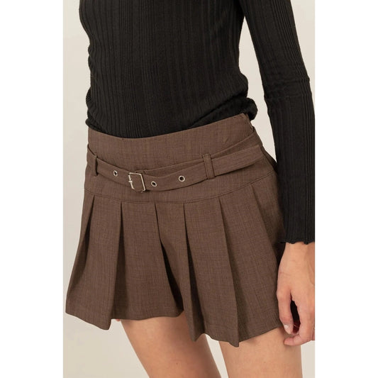 Spencer Pleated Mini Skort