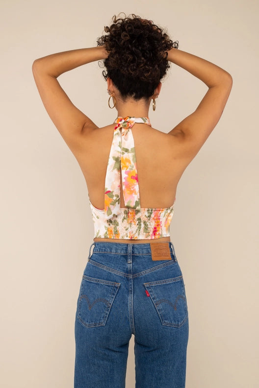 Mylie Floral Halter