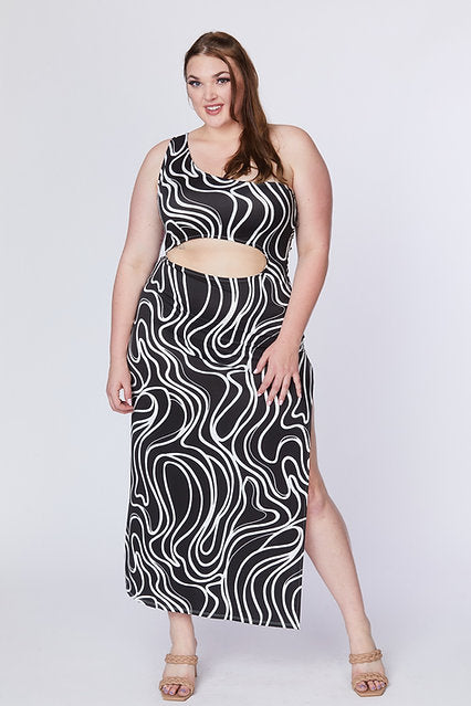 Shirley Cutout Maxi Dress