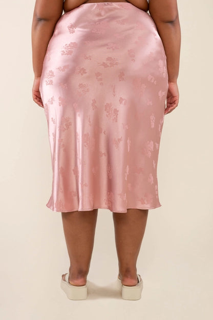 Audra Satin Skirt