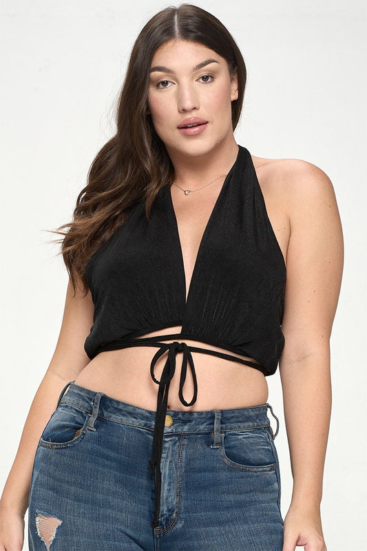 Cropped Halter Top