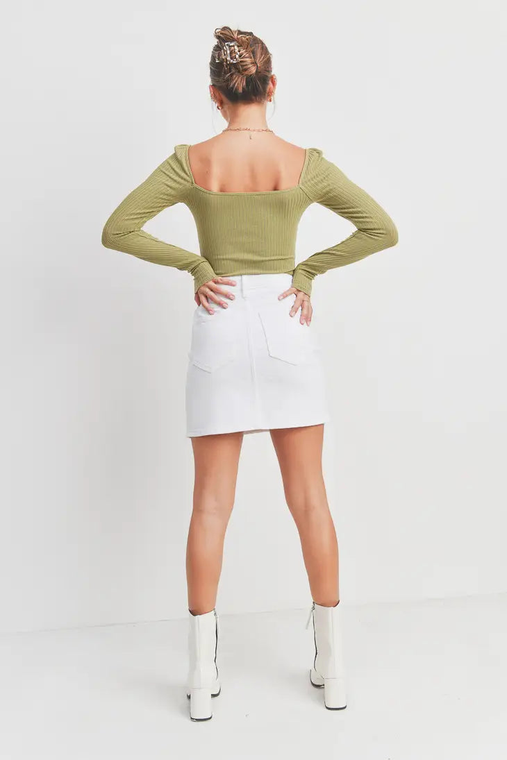 Emi Retro Mini Skirt