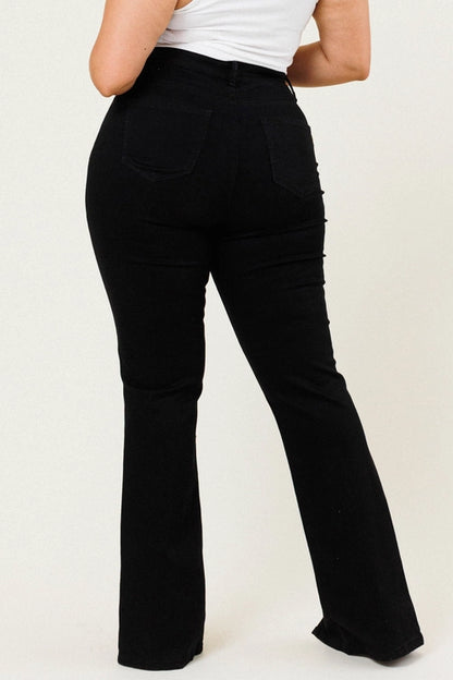 Dixie Front Slit Jeans