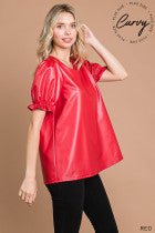 Sonia Solid Round Neck Top